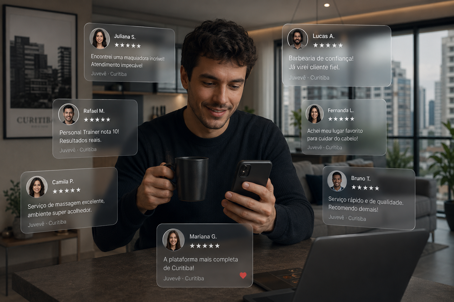 importância das avaliações antes de contratar serviços em Curitiba e segurança digital